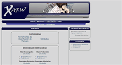 Desktop Screenshot of descargas.xarw.net