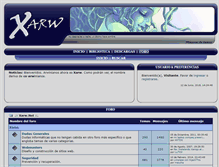 Tablet Screenshot of foro.xarw.net
