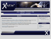 Tablet Screenshot of biblioteca.xarw.net